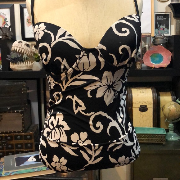 Floral 2 piece swimsuit - Picture 3 of 4